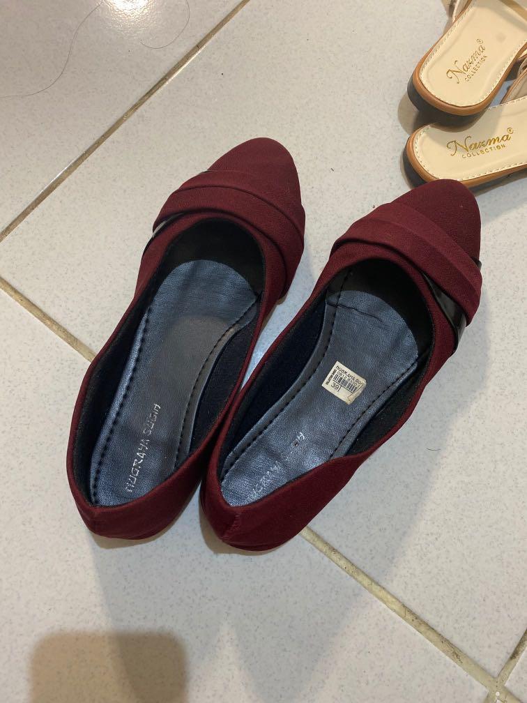 Flatshoe Cantik Kantor An Size 38 Fesyen Wanita Sepatu Di Carousell