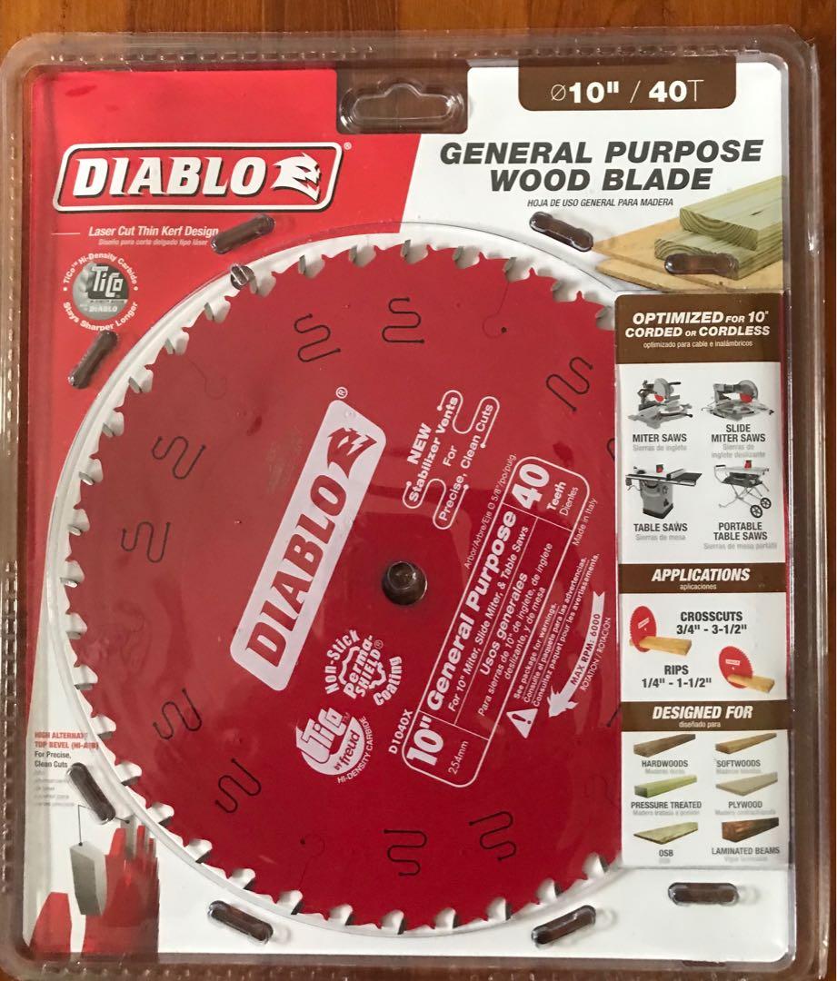 Freud Diablo Circular Saw Size 10, fits 5/8 arbor for Makita, Dewalt