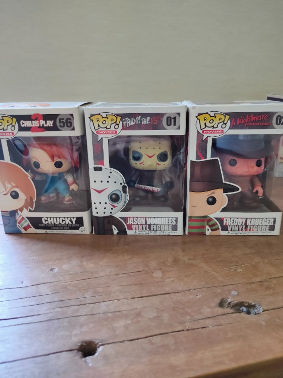 Funko Pop Horror Bundle 3 Pcs Toys Games Toys On Carousell