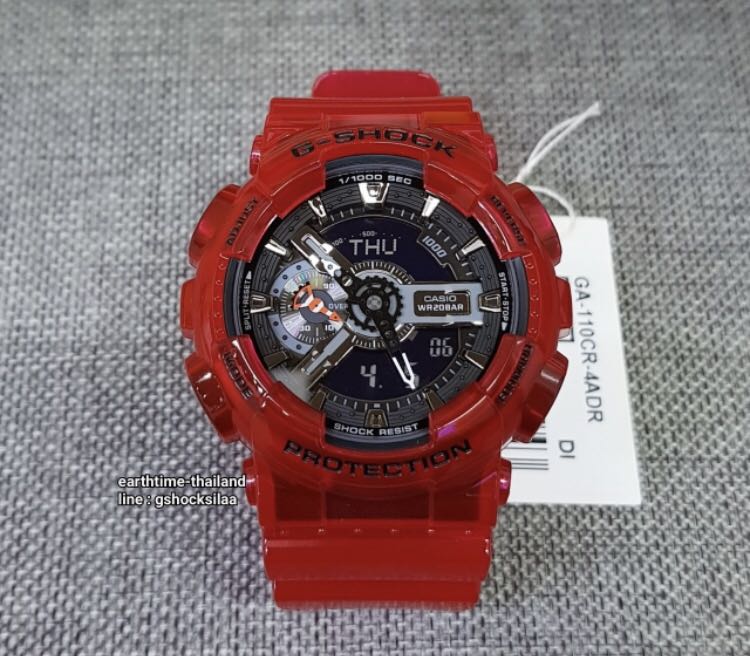 GShock GA110 Jelly Red Limited Edition Original