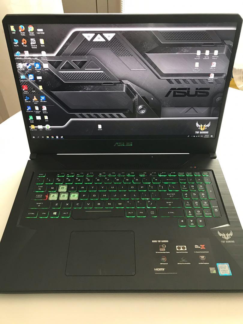 Asus Tuf Gaming Laptop Fx705 Electronics Computers Laptops On Carousell