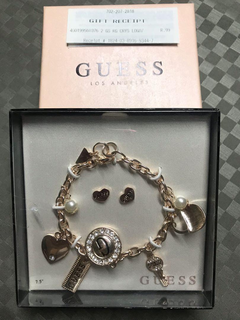 Bracelet Guess UBB28017S Women Silver Guess Size S India  Ubuy
