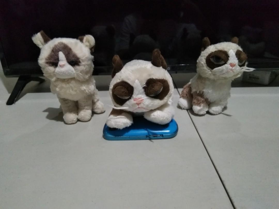 Gund Ganz Grumpy Cat Plush Set Toys Games Toys On Carousell