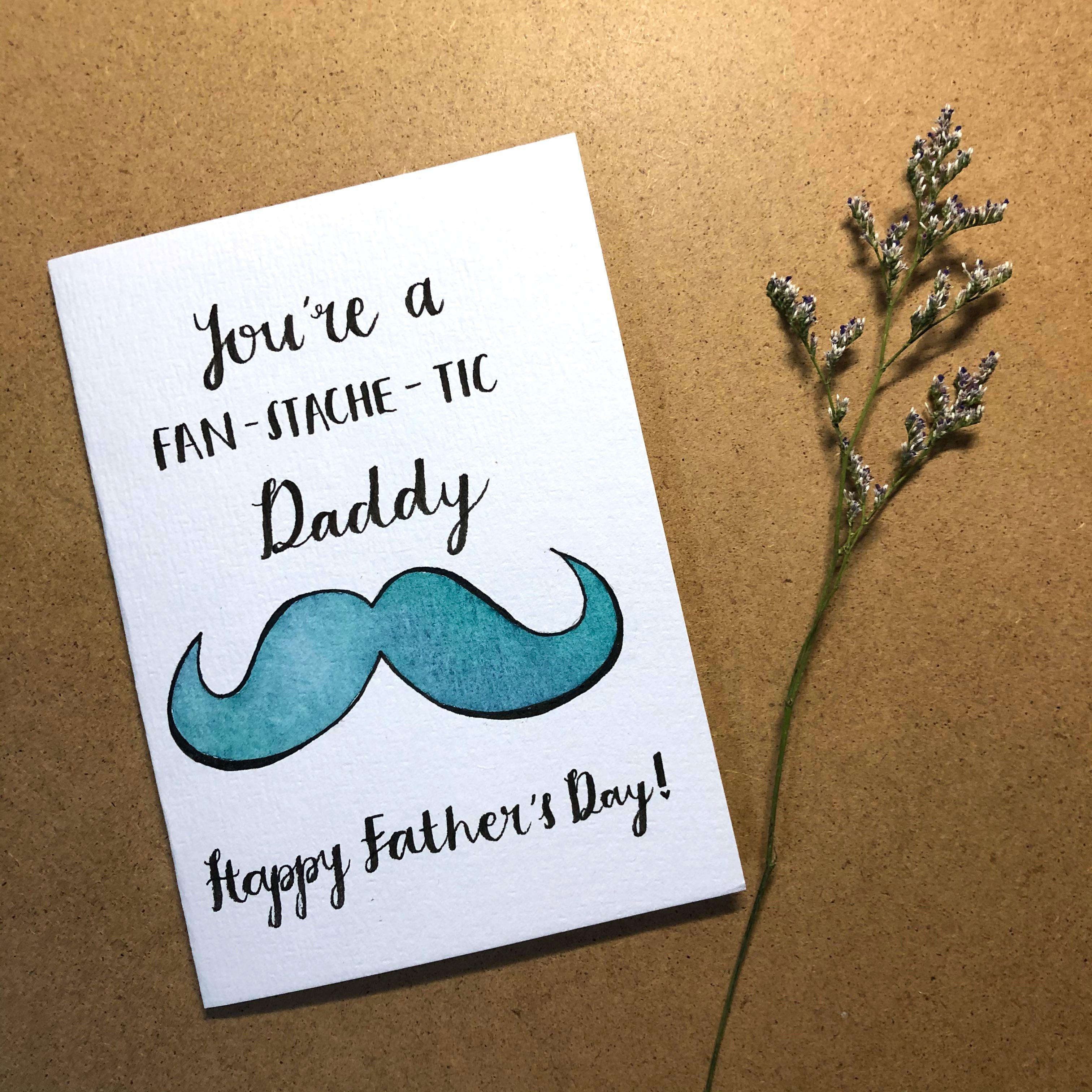handmade cards for father