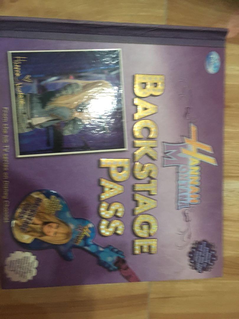 Hannah Montana Backstage Pass Collection Hobbies Toys Books Magazines Fiction Non Fiction On Carousell Hannah Montana Backstage Pass Collection Hobbies Toys Books Magazines Fiction Non Fiction On Carousell