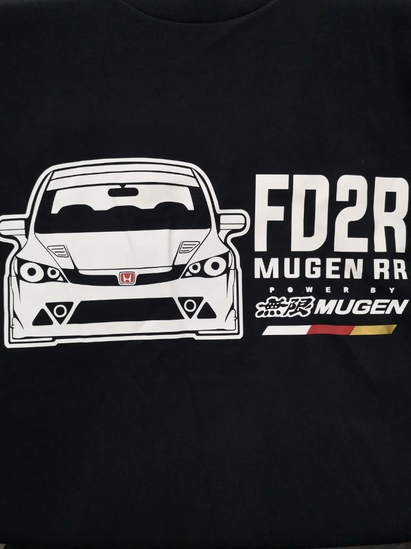 Honda Civic Mugen Design T Shirt Men S Fashion Tops Sets Tshirts Polo Shirts On Carousell