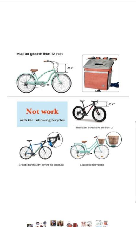 Hot Raymace Dog Carrying Bike Bicycle Basket Bag With Reflective Stripe Pet Bicycle Booster Carrier For Puppy Or Small Breed Pet Supplies For Dogs Dog Accessories On Carousell