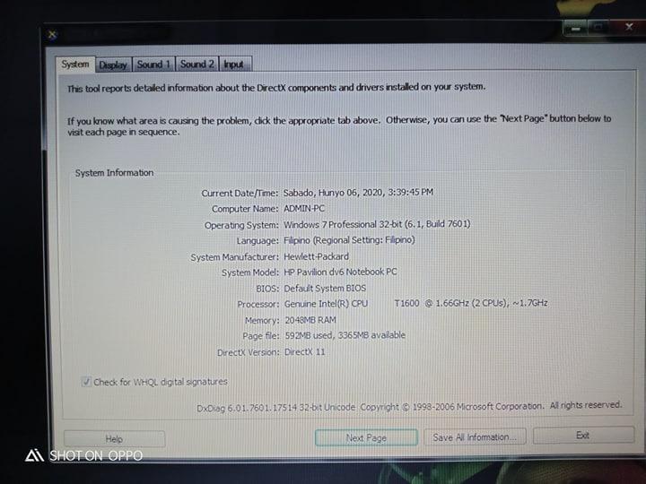 Hp Pavilion Dv6 Intel Dualcore 1 6ghz 15 4 Inches Computers Tech Laptops Notebooks On Carousell
