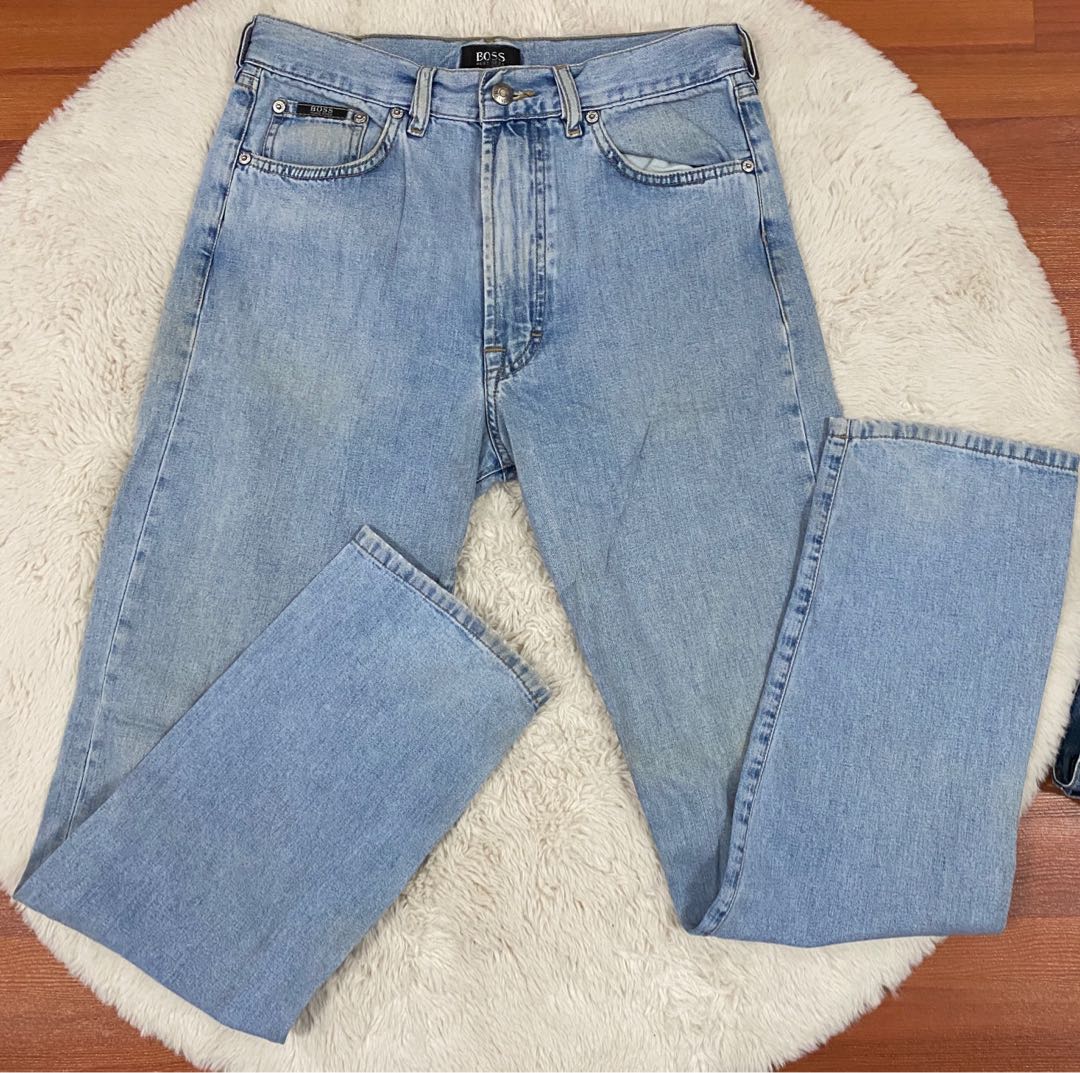 hugo boss jean shorts