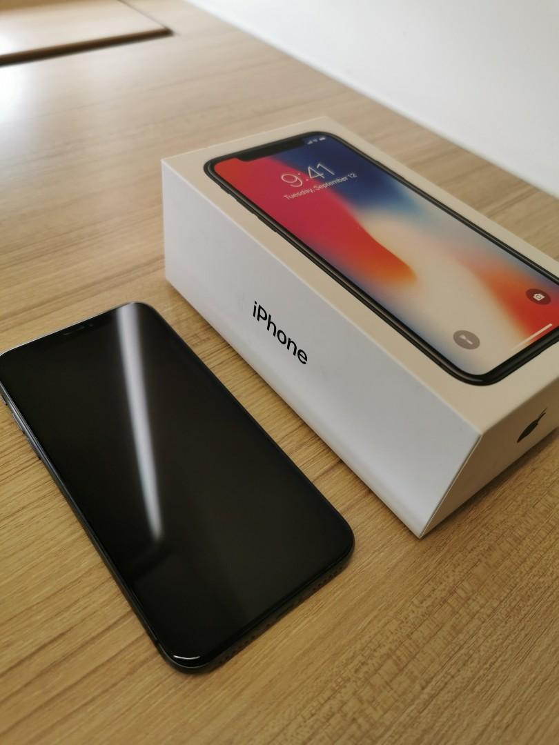 決まりました】【美品】Apple iPhone X MQA82CH/A 256GB スペース