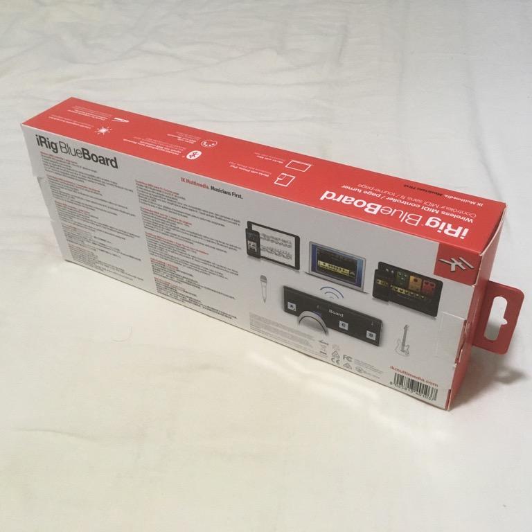 iRig Blueboard Bluetooth MIDI Pedalboard Footswitch Controller