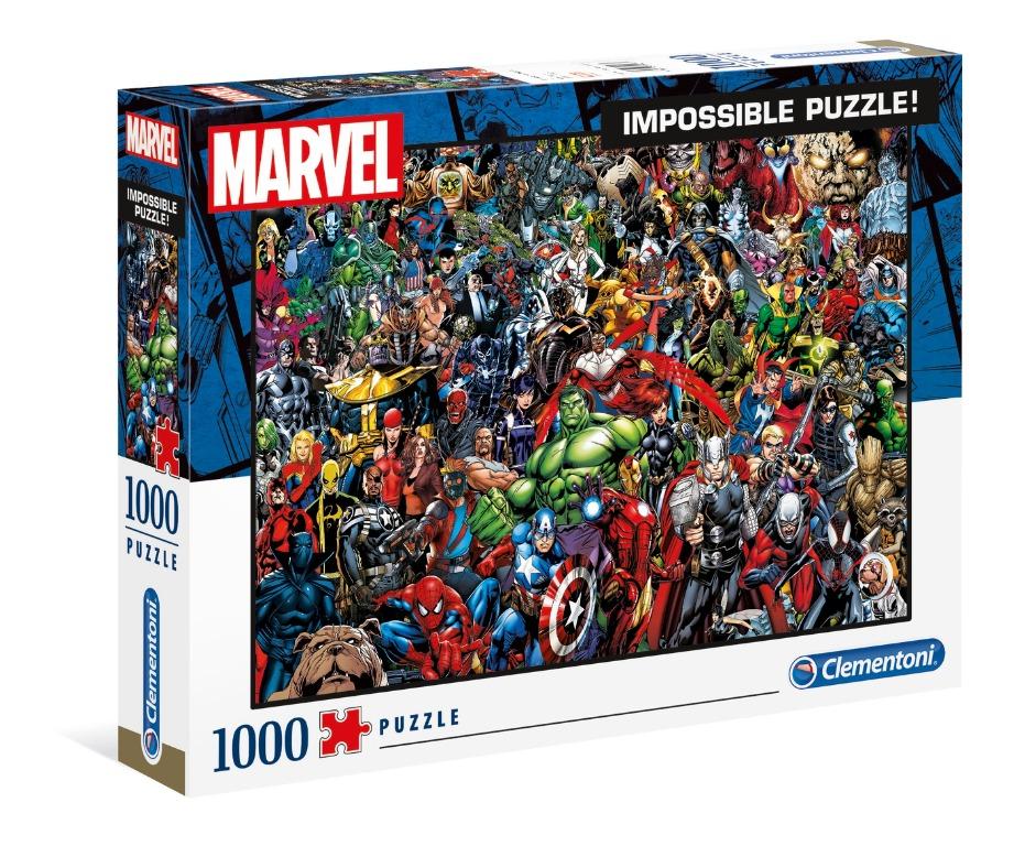 Italian Marvel Impossible Puzzle 1000 Pieces Jigsaw Puzzle Toys Games Others On Carousell