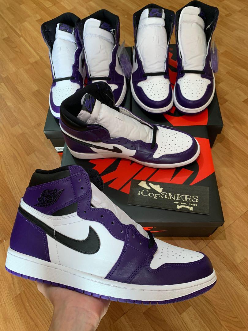 court purple white