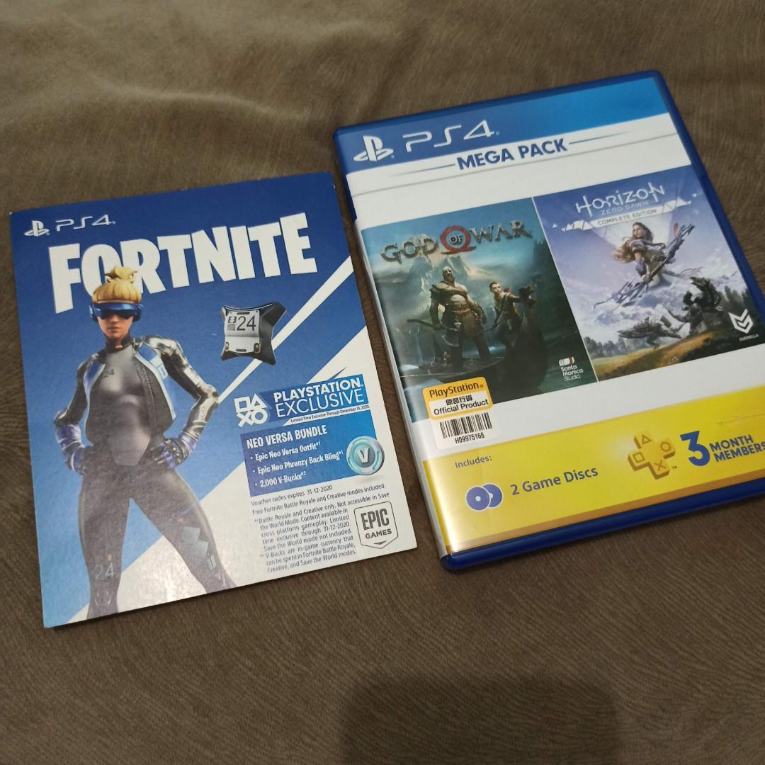Kaset Ps 4 God Of War Horizon Bundle Voucher Fortnite Video Game Game Di Carousell It's about time a website came along which delivers actual. kaset ps 4 god of war horizon bundle voucher fortnite