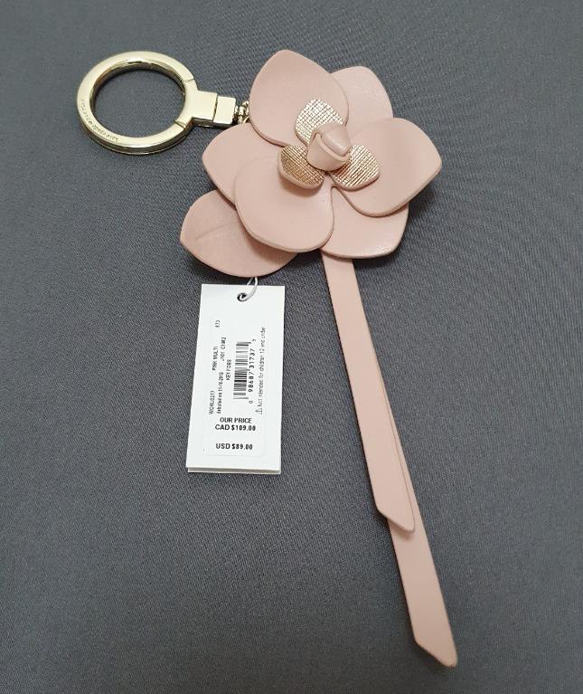 Kate spade deals leather keychain
