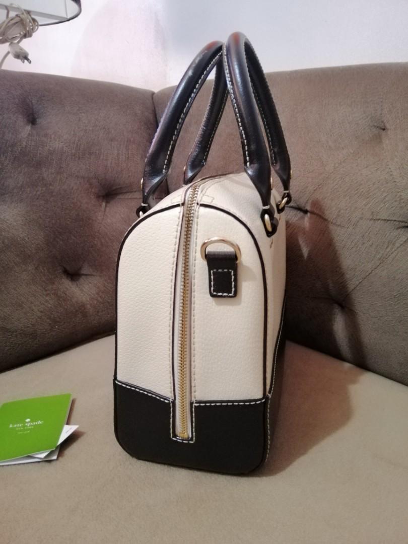 Alessa small clearance pebbled leather satchel