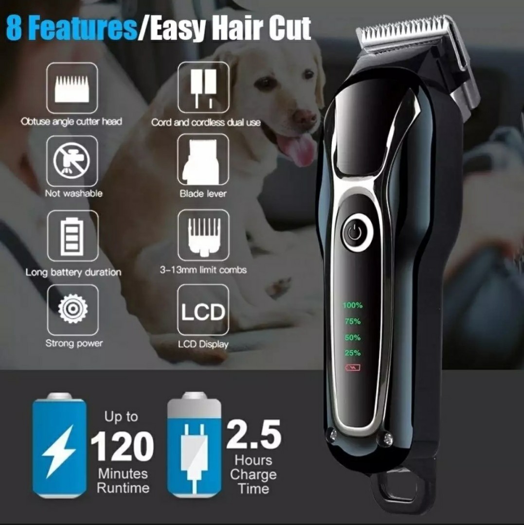 kemei professional pet clipper