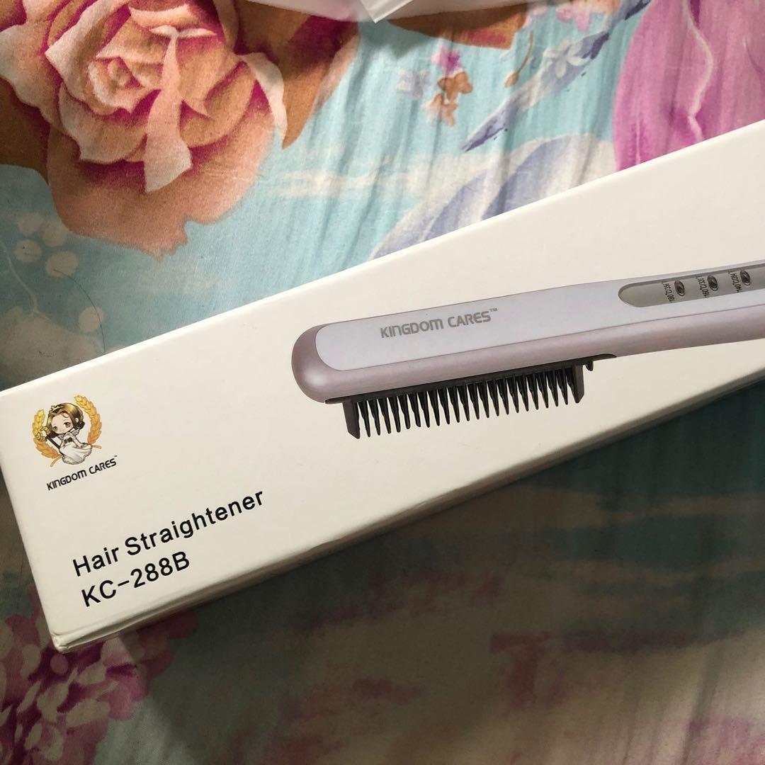 Kingdom cares hair straighteners, Beauty & Personal Care, Hair on Carousell