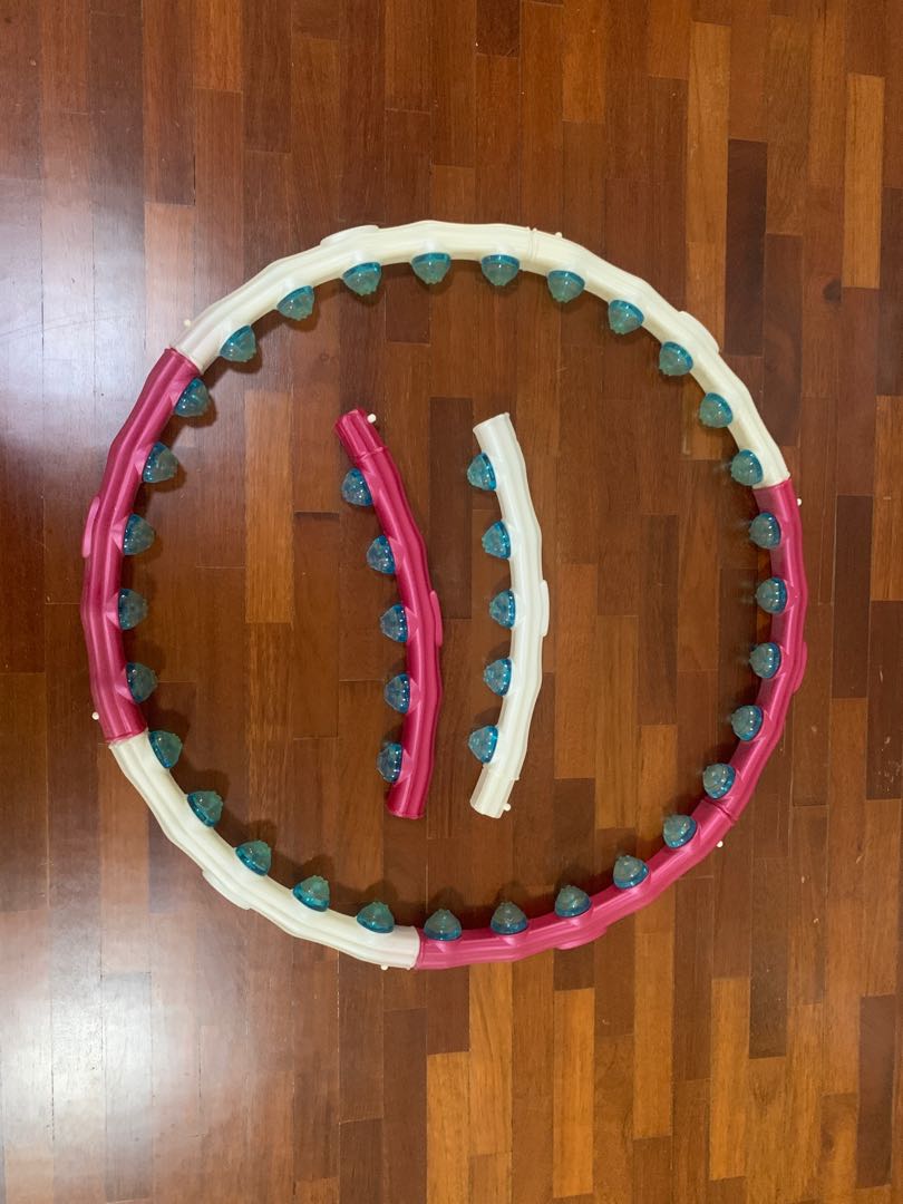 Korean Hula Hoop with beads Sports Equipment Exercise Fitness Toning Stretching Accessories on Carousell