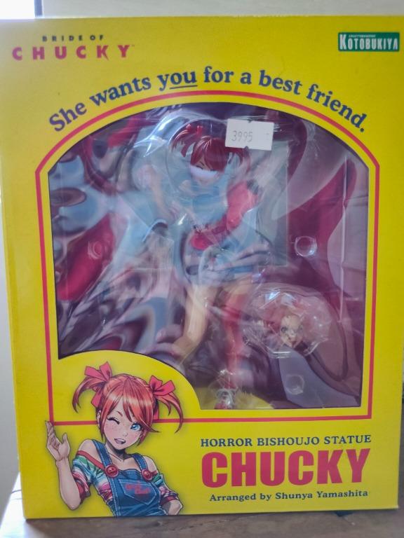 Kotobukiya Bishoujo Chucky Hobbies Toys Toys Games On Carousell Chucky killed by gun (child'. kotobukiya bishoujo chucky hobbies
