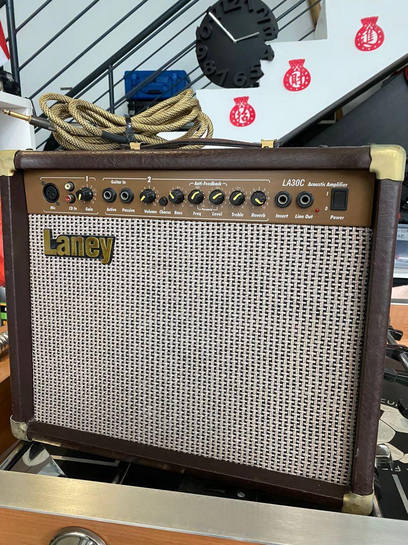 Laney LA30C acoustic Guitar Amp cheap (dis-cont.), Hobbies \u0026 Toys, Music \u0026  Media, Musical Instruments on Carousell
