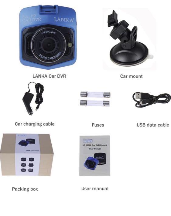LENOVO FRONT DVR CAMERA 1080P FULL HD DASH RECORDER - Car Mate - The Best Vehicle Accesorries In - Foto 3