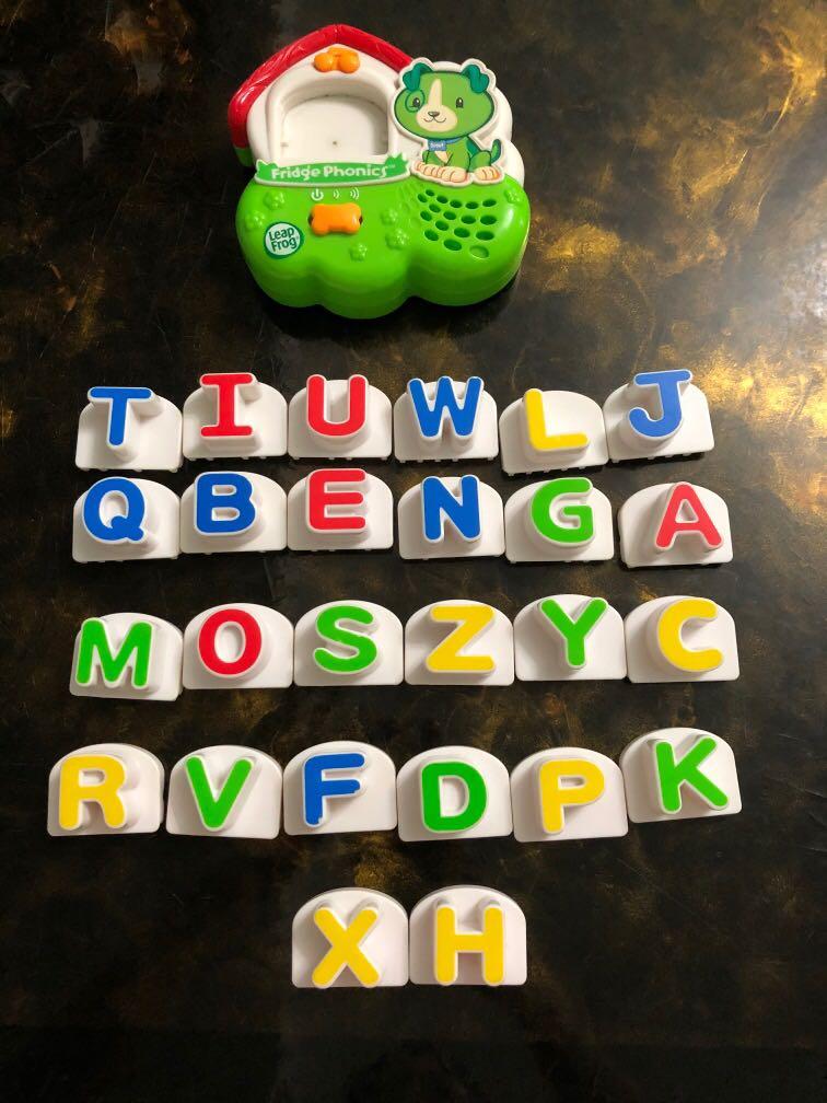 leapfrog phonics fridge magnets