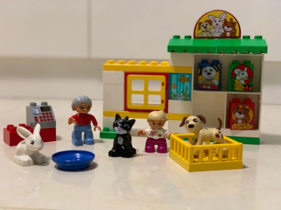 Lego duplo pet shop sale
