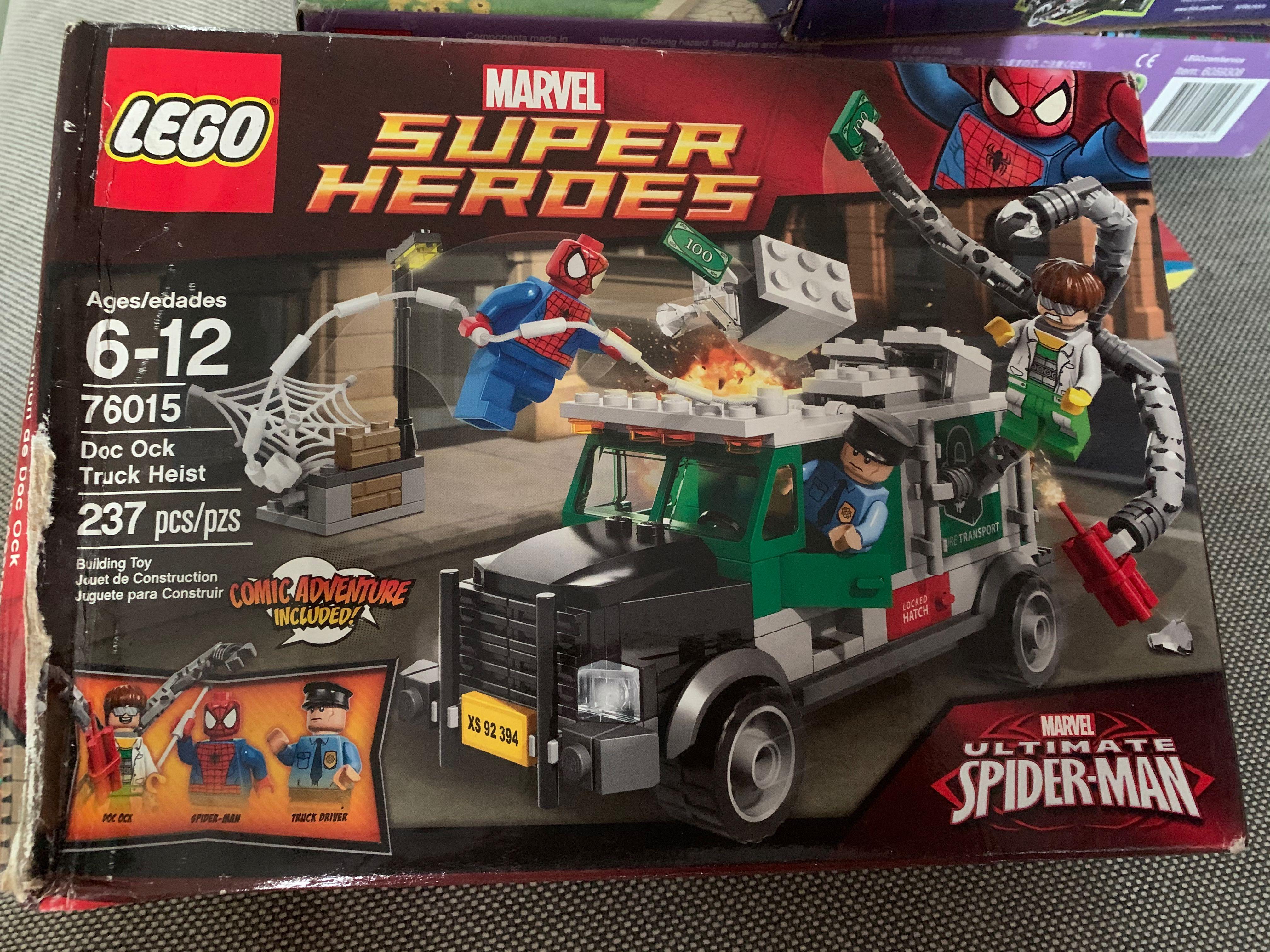 Lego spiderman doc discount ock truck heist
