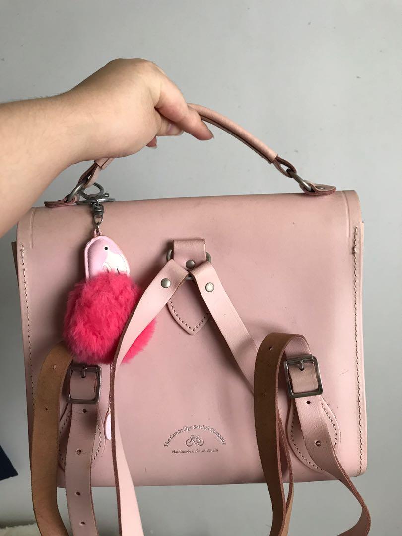 Pink satchel backpack new arrivals