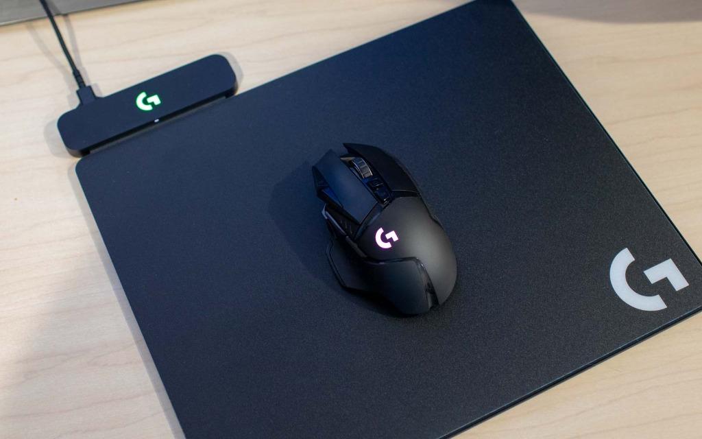 selvmord komme til syne Compulsion Logitech G502 Lightspeed + Powerplay wireless charging mousepad, Computers  & Tech, Parts & Accessories, Mouse & Mousepads on Carousell