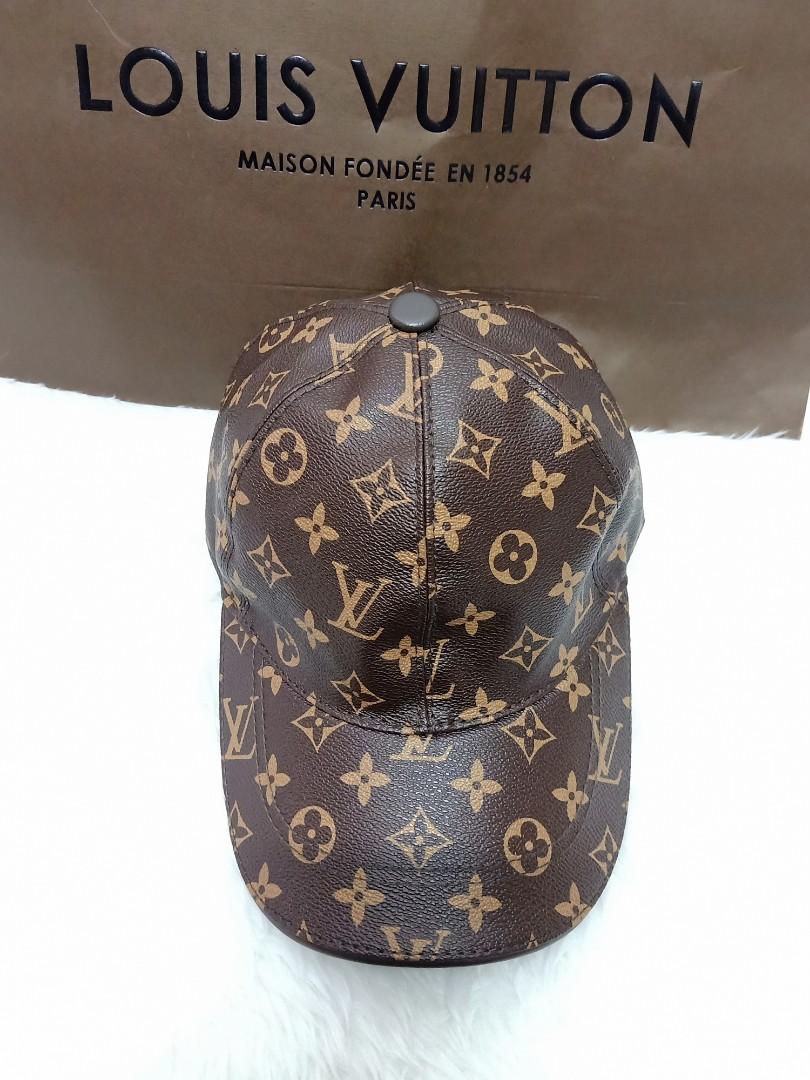 Louis vuitton best sale leather baseball cap