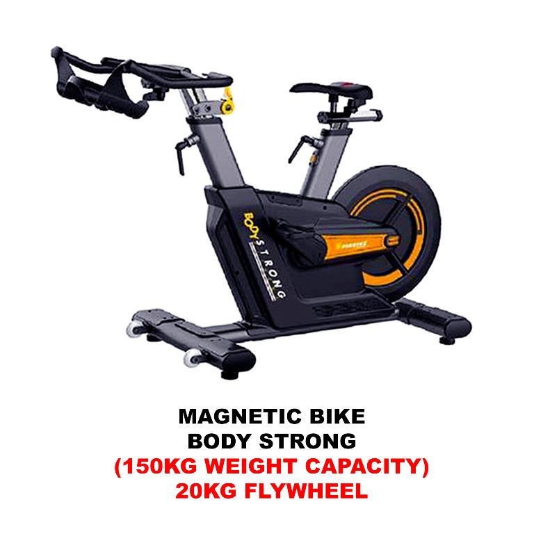 magnetic flywheel spin bike