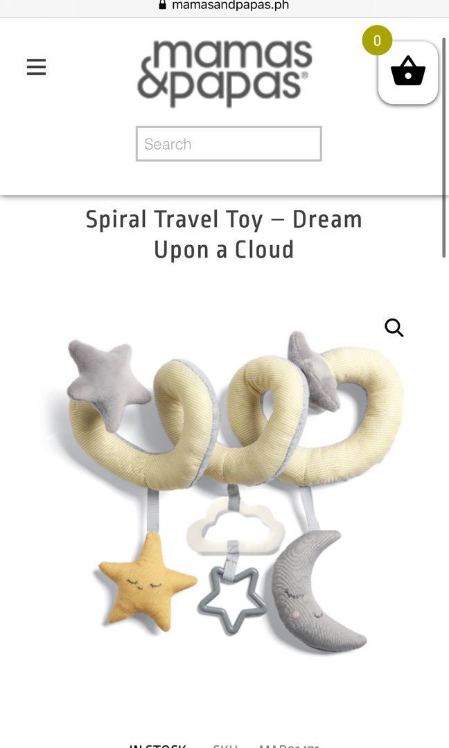 spiral travel toy