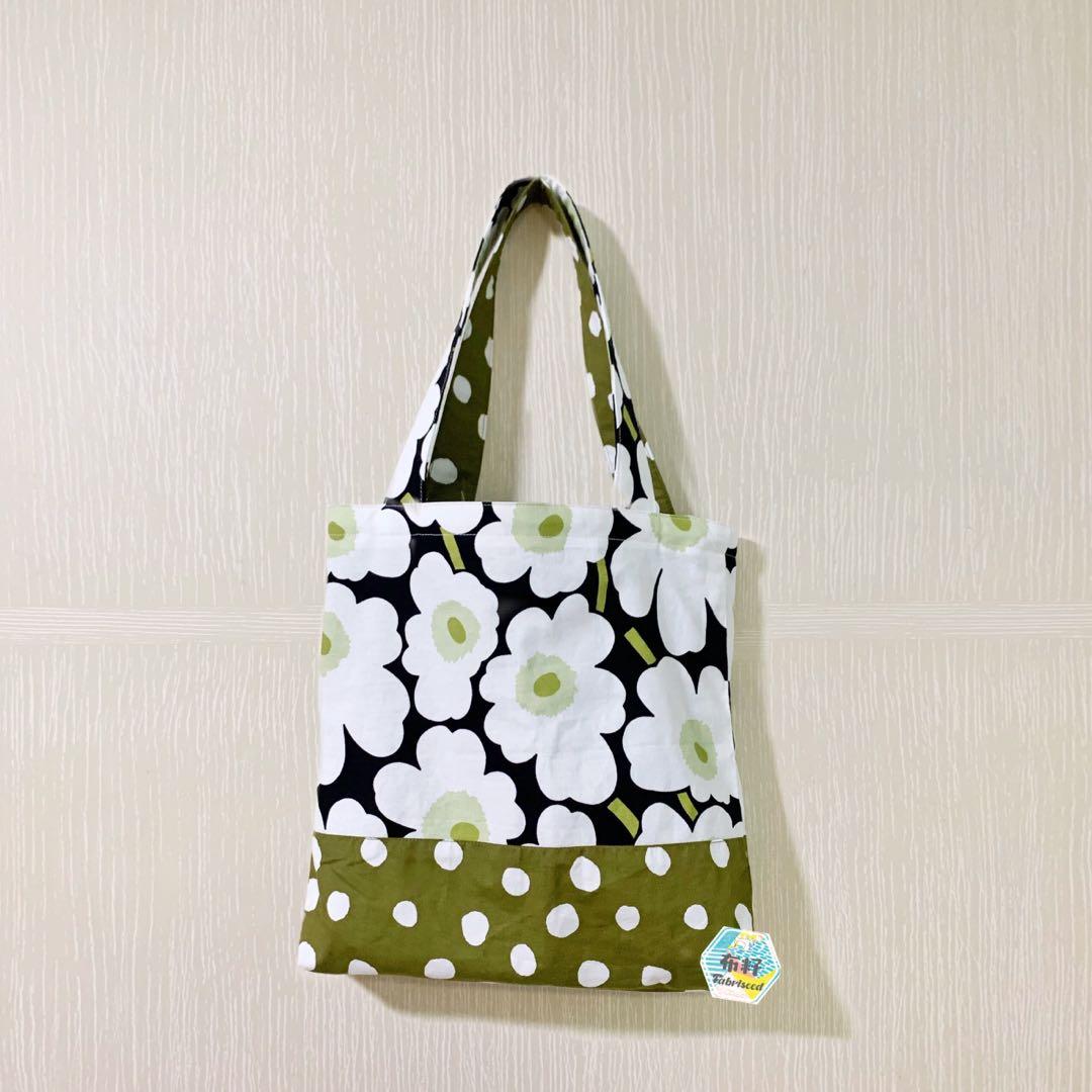 布籽 Marimekko布袋 Totebag 日本手挽袋 手作 自家設計 手作產品 飾物 Carousell