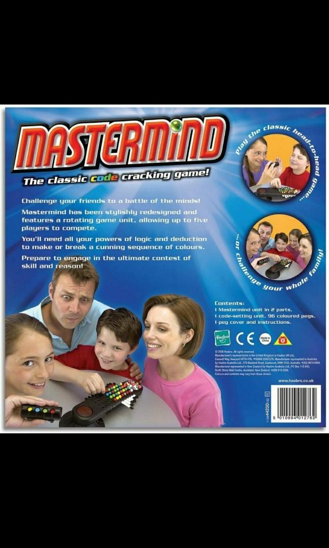 Mastermind (Category: Board Games & Puzzles) located in Singapore. Submitted by johnny_sg60 (Listing ID 1011583301, Image 3). Description: brand new set and tight wrapped..