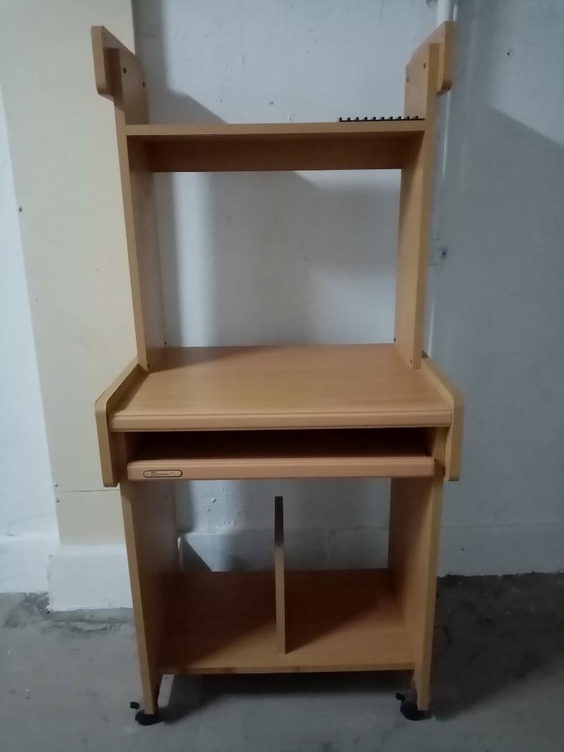 Minimalist Computer Table Free One Pc Ikea Chair Furniture Others On Carousell
