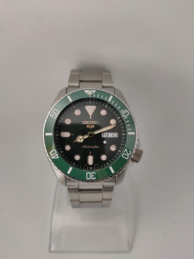 M Store Kl Seiko5 Srpd63k1 Automatic 42mm Ceramic Bezel Mercedes Hands Men S Fashion Watches On Carousell