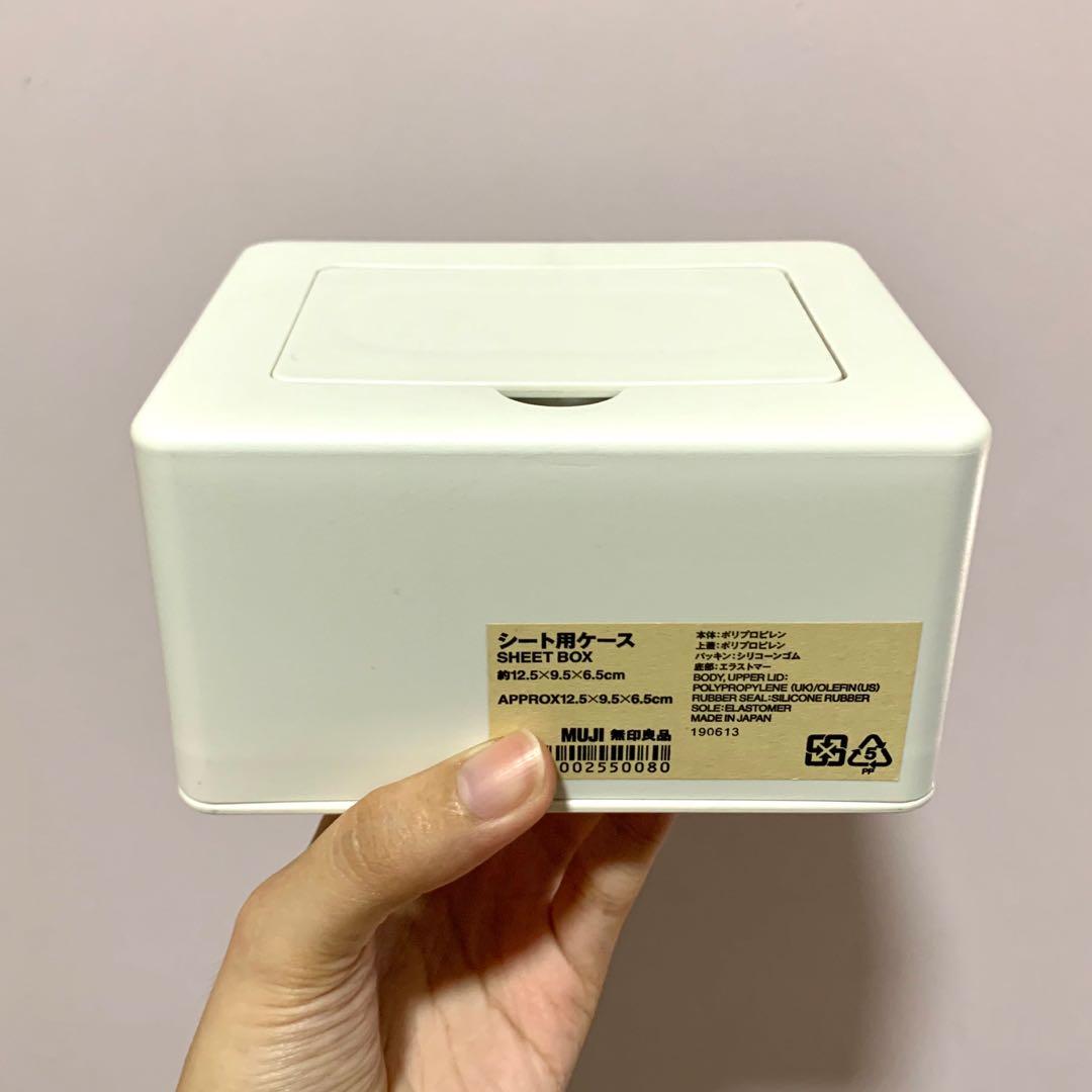Muji Tissue Pads Container Home Furniture Furniture Fixtures Others On Carousell