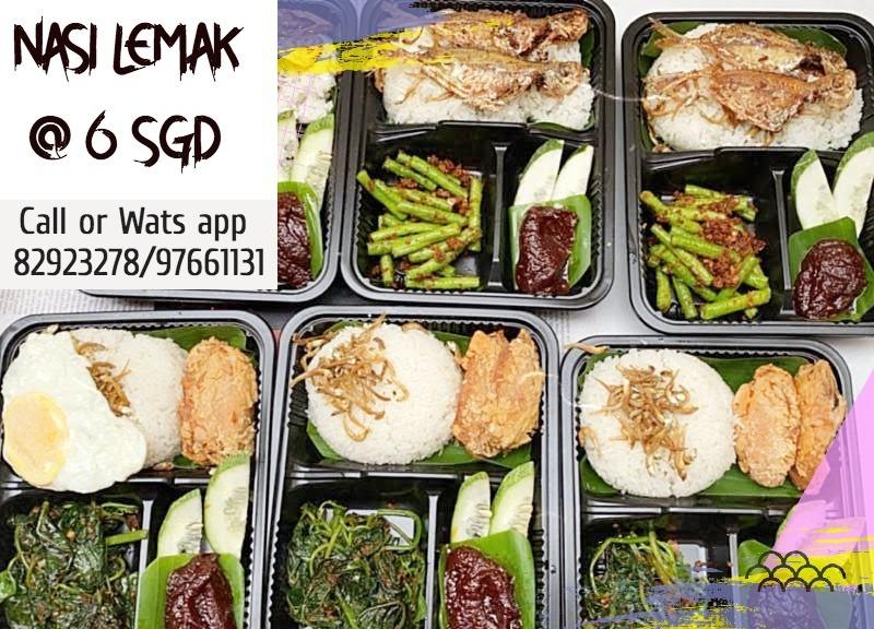 Nasi Lemak 6 Food Drinks Instant Food On Carousell