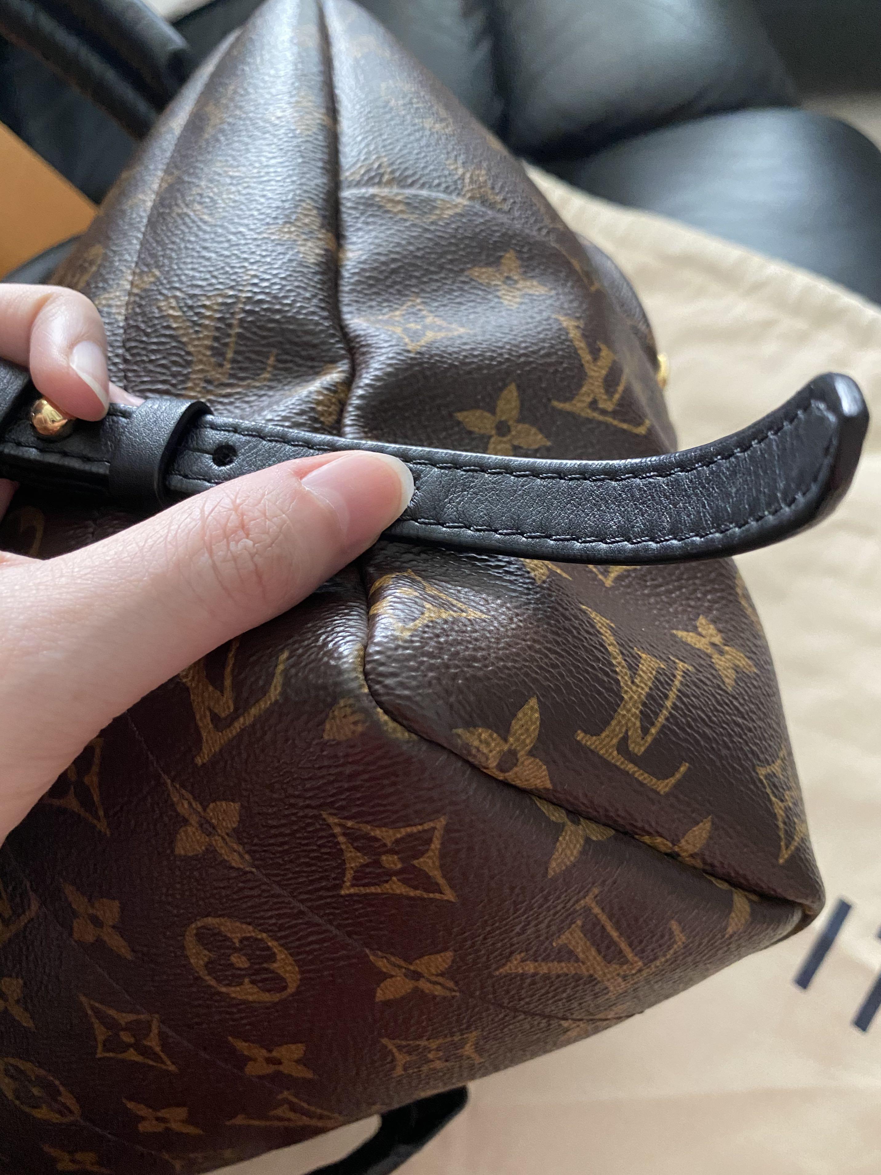 Louis Vuitton Palm Springs Monogram (Updated Zipper) MM in Coated Canvas/Cowhide  Leather with Gold-tone - US