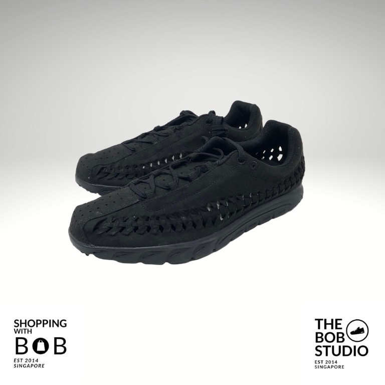 nike mayfly all black