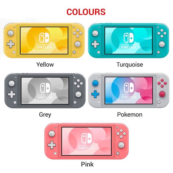 nintendo switch lite $80