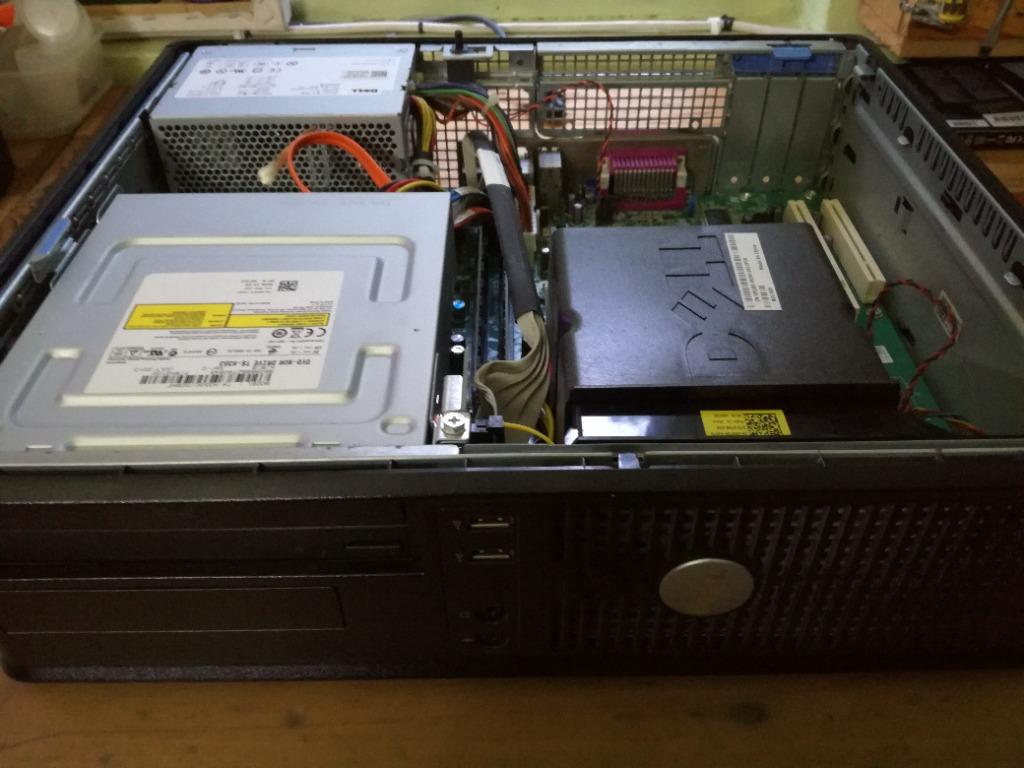 NO POWER PSU ISSUE PSU REPLACEMENT FAN CLEANING DELL OPTILEX 380