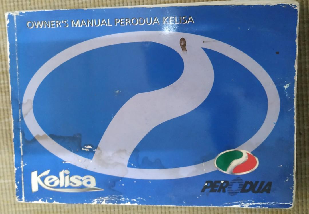 Owner's manual Perodua Kelisa, Cars, Cars for Sale on Carousell