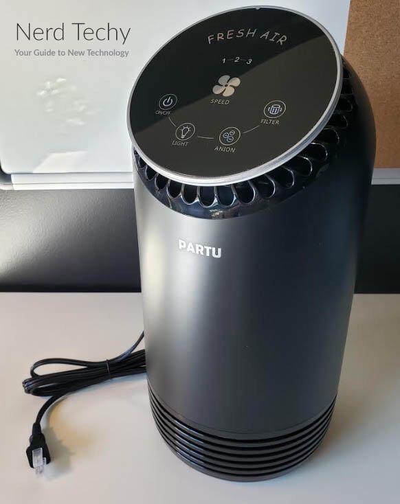 PARTU Air Purifier Smoke Box TV Home Appliances Air Purifiers