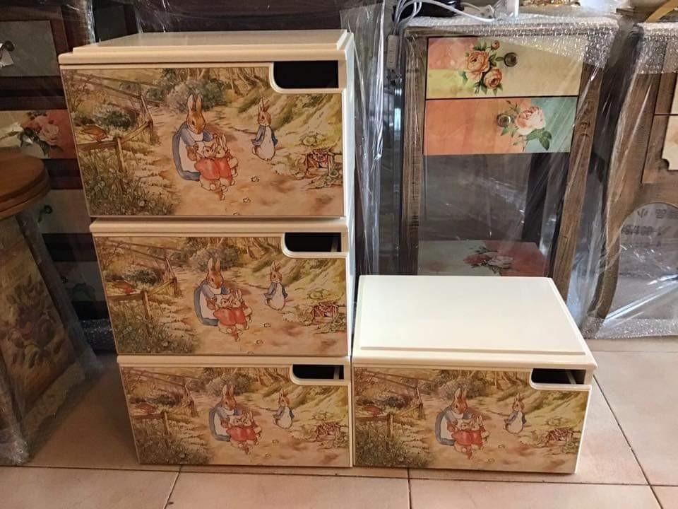 PETER RABBIT Stackable Multi Drawers Organizer, Furniture & Home Living ...