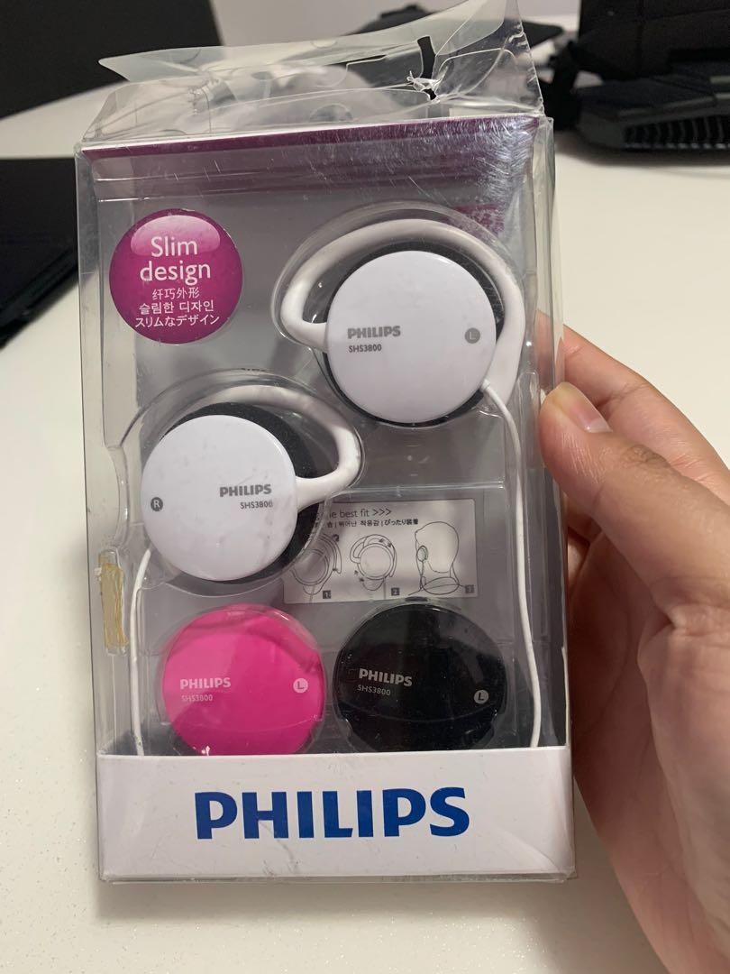Philips Earclip Headphones Audio Headphones Headsets on Carousell