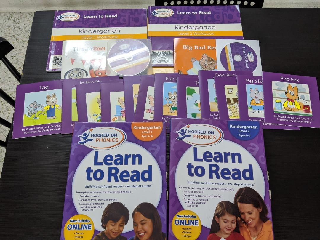 Phonics / Reading Books for Kindergarten (Hooked on Phonics ...