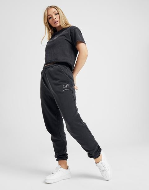 pink soda grey joggers